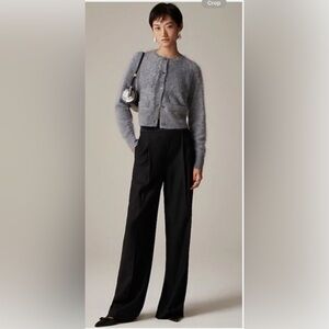 NWT Brushed cashmere cropped cardigan 100% Cashmere